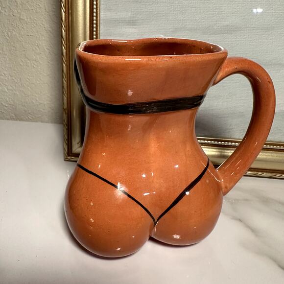 Handpainted in Mexico - Nudé Female Coffee Tea Mug - Picture 2 of 4